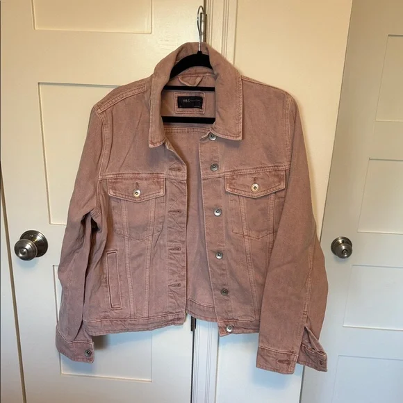 Marks & Spencer Pink Jean Jacket - Picture 1 of 6